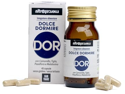 ALTROMERCATO - Dolce Dormire integratore in capsule - 45 capsule - 17,7 g