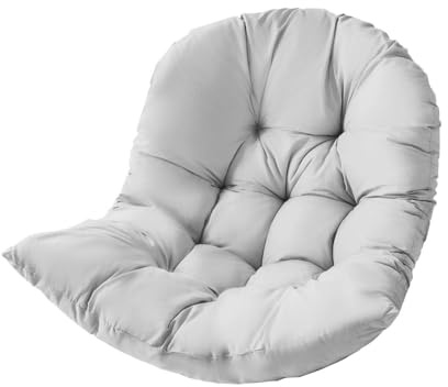 Coussin Fauteuil Jardin - Coussin Rembourré Pour Balançoire Suspendue Coussin De Siège Pour Panier Suspendu | Coussin De Balançoire, Coussin De Dossier | Pour Balcon De Jardin Intérieur Et Extérieur
