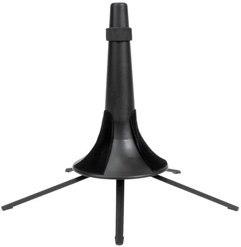 Soporte Para Clarinete Plegable De Metal Con Base De 5 Patas Protección De Fieltro Y Diseño Compacto Ideal Para Transporte Y Almacenamiento