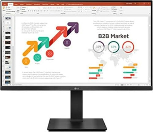 LG 27BP45Y - Monitor PC da 27 Pollici, LED, 1920 x 1080 Pixel, Nero