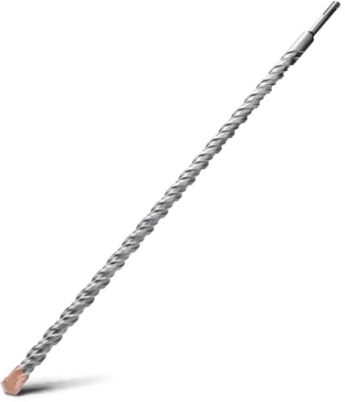 HSAWBIT 22mm x 600mm LONG SDS MASONRY DRILL BIT, SDS PLUS SHANK | TUNGSTEN CARBIDE TIP FOR WALL STONE CONCRETE BRICK