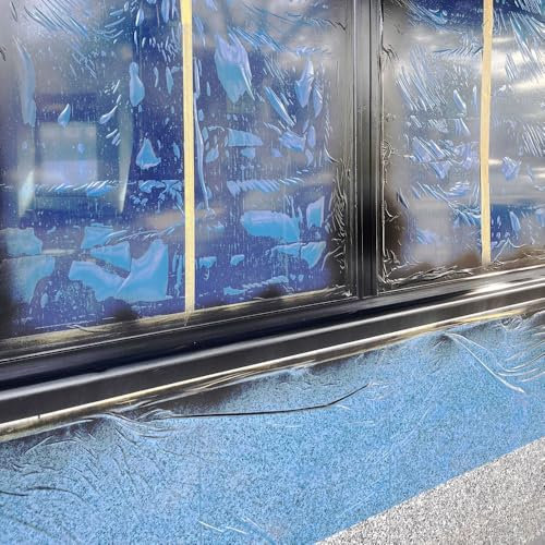 Plástico protector Proteplas (100m x 50cm) - Film autoadhesivo para proteger ventanas, vidrio, madera... en trabajos con hidrófugo
