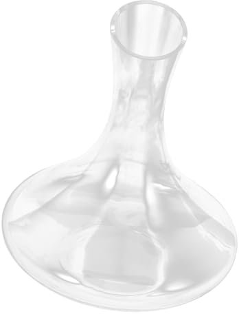 GRIRIW Haushalts Dekanter Bleifreier Transparenter Weindekanter Mit Einfachem Design Für Rotwein 1520ml Eleganter Weinbehälter Für Die Stilvolle Präsentation Von Wein