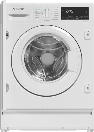 Siemens iQ500 Einbau Waschtrockner 8 kg Waschen 5 kg Trocknen WK14D490 | Integrierbare Lösung, autoDry verhindert Einlaufen der Wäsche, schnelle Programme dank speedPack L