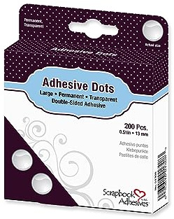 SCRAPBOOK ADHESIVES BY 3L Adhesive Dots Large Repositionable, 01309-10