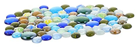 Mipcase 1satz Bunter Aquarium Dekorationsstein Leuchtende Glassteine Für Aquarien Ph-neutral Für Aquascaping Und Fischbehälterdekoration