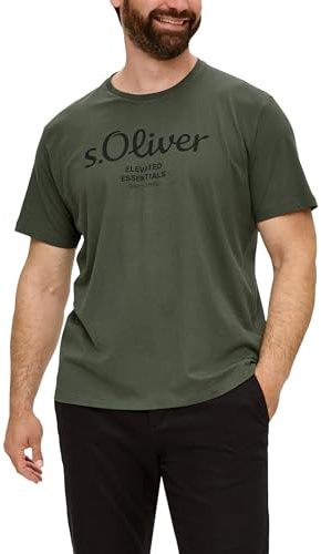 s.Oliver Strickpullover mit Flammgarnstruktur und Rollkante