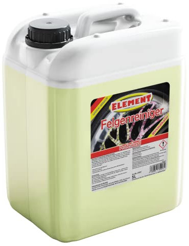 Element Felgenreiniger zur Felgenpflege | Professioneller Felgenreiniger | effiziente & säurefreie Reinigung für Leichtmetall & Stahlfelgen | Wirkindikator | pH-neutral und säurefrei | 5 Liter