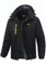 Libin Skijacke Herren Warme Winterjacke Funktionsjacke Winter Snowboardjacke Softshelljacke Outdoorjacke Wasserdicht Atmungsaktiv Wanderjacke Snowboard Jacke Männer Schwarz L