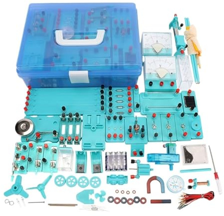 Experiment Set Elektromagnetisk Experimentlåda Fysik Skola Fysik Kretsexperimentutrustning Pedagogiskt Kit