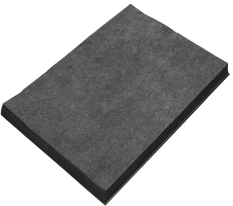 EPIGEIST 50 Stück Kohlepapier A4 Einseitiges Transferpapier Transparentpapier Schwarzes Graphitpapier Pauspapier für Kunst Basteln Zuhause Büro