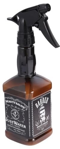 POPETPOP Pulverizador de Presión Manual de 650ml para Peluquería Diseño Simple, Botella de Spray de Plástico para Distribución Uniforme y Rociado de Niebla en Uso Profesional y Doméstico
