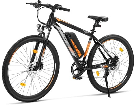 Touroll U2 Pro E Bike Herren 29 Zoll, Elektrofahrrad mit 48V 15Ah abnehmbarem Akku bis 150 km, 70 Nm, hydraulische Scheibenbremsen, 8-Gang, E Mountainbike für Stadt & Gelände