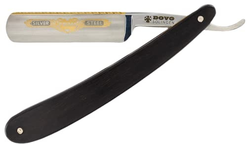 Dovo 4.580 - Navaja de barbero (5/8, mango de madera de bano)