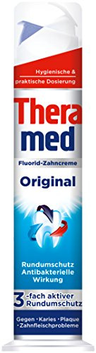 Theramed Zahncreme Spender Original, 5er Pack (5 x 100 ml)
