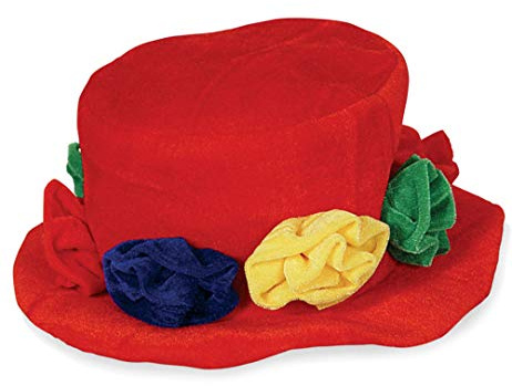 Blumenhut, Gr. 58 cm, Karneval, Mottoparty, Accessoire, Fasching