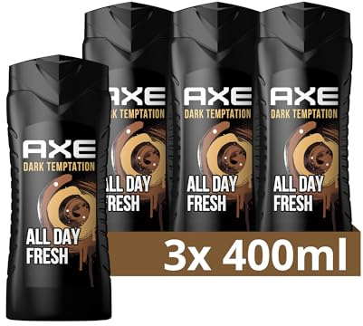 3 x Axe shower gel Dark Temptation Total Relax XL each 400ml