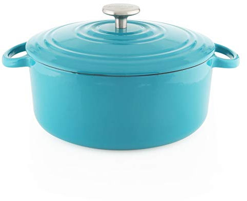 Chantal TC32-260 BA - Pentola in ghisa smaltata rotonda, capacità 5 litri