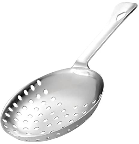 BarBits Julep Cocktail Strainer - Professional Stainless Steel Cocktail Making Strainer