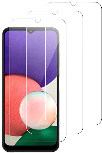 QUITECO Vetro Temperato per Samsung Galaxy A13 4G / A13 5G [3 Pezzi] Vetrino Protettivo Pellicola Protezione Schermo