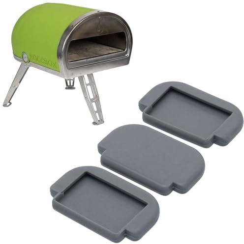 Gozney Roccbox - Protectores de superficie para horno de pizza (3 unidades), color gris