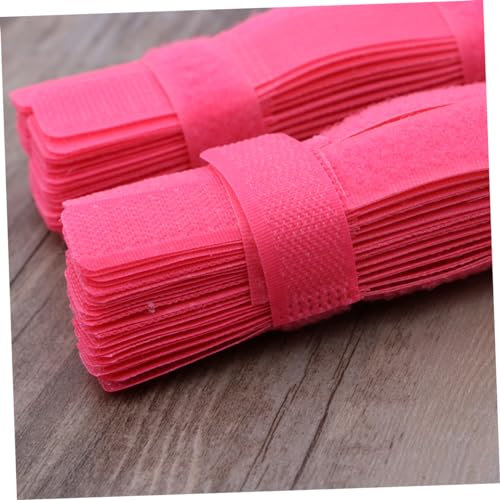 Gatuida 100 Stück Nylon-kabelbänder Kabelbinder Für Kopfhörer Telefonleitung Kabel-organizer Kabelmanagement Reisen Zuhause