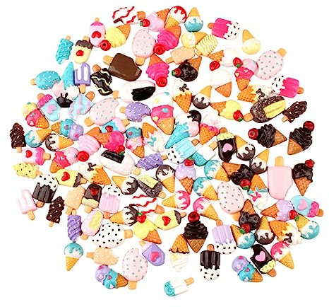 NUOBESTY 100St geschmücktes Zubehör Scrapbooking-Materialien schmuck Material für Segensbeutel selber machen DIY cremefarbenes Handyhüllenmaterial Stempelkissen Kind