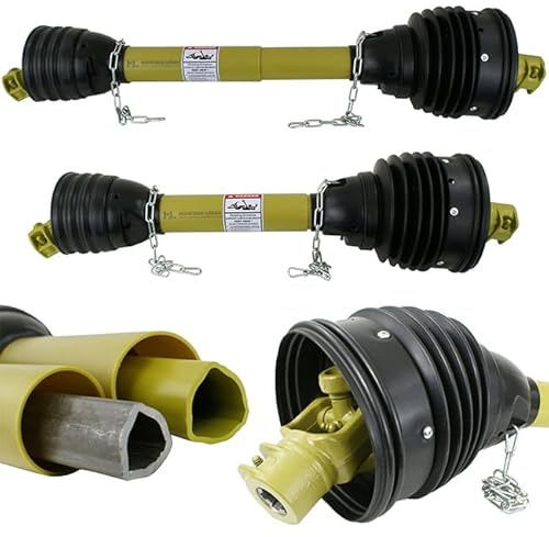 ML Weitwinkel Gelenkwelle 50-65cm Zapfwelle einseitig 80° 780NM 1 3/8´´ 6Zähne