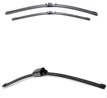 HAZYZKDM Auto Zubehör Windschutzscheibenwischerblätter Für VW Für Touareg 2003-2006 Vorne Hinten Fenster Wischer Klinge 26+26+14 Scheibenwischer(Front Rear 3pcs)