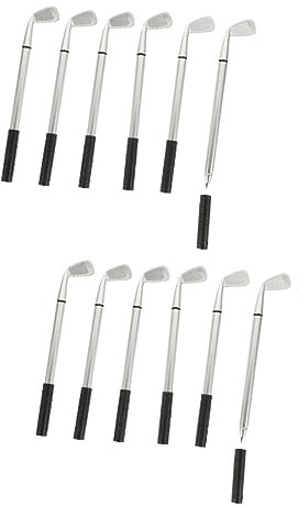 Lurrose 12stücke Teiliges Golf Kugelschreiber Hochwertige Golf Für Büro Lustige Ballpoint Pen Dekoration