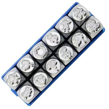 Set di 12 utensili per intagliare gioielli fatti a mano, scalpello in metallo, per gioielli, struttura in acciaio, adatto per professionisti