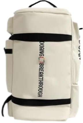 Amagogo Skischuhtasche, Ski-Rucksack, wasserdicht, vielseitig einsetzbar, für Erwachsene, praktische Tragetasche, Skischuh-Rucksack für Outdoor-Sport, Beige