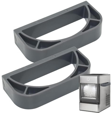 Reemplazo del soporte de la cucharada de hielo, Soporte de la primicia para fabricantes de hielo | 2x Soporte de reemplazo de almacenamiento de Scooper Magnetic - Accesorio para el hogar de la casa pa