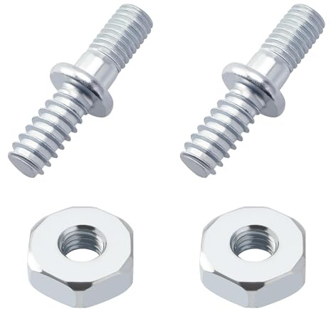 VooGenzek 4 Piezas Juego de Pernos y Tuercas de Barra de Motosierra, Pernos y Tuercas de Motosierra, Compatible con Stihl MS170 MS180 017 018 021 023 025 MS210 MS230 MS250