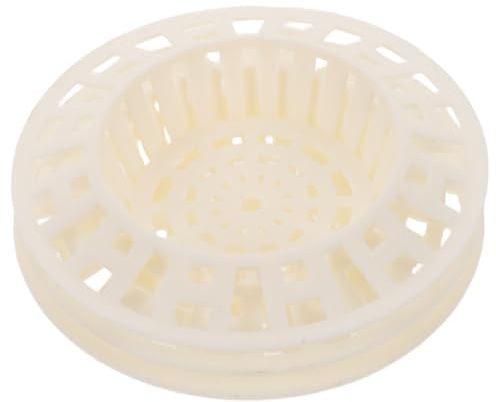 SAFIGLE Lot de 10 Filtres à Mailles Fines en Plastique pour Évier la Cuisine et Salle de Bain Crépines Anti-Obstruction Polyvalentes Filtre Évier Diamètre Standard Protection