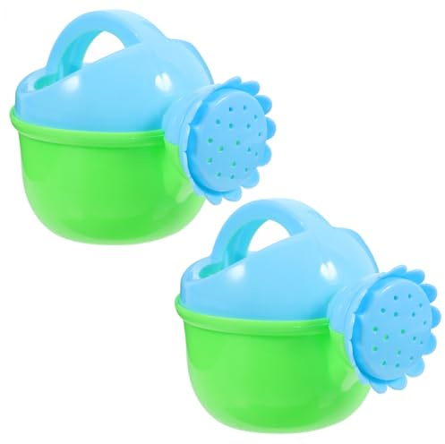 MOLUCKFU Juguetes de Regadera para 2 Piezas de Plástico Coloridos para Baño y Juegos de Agua Ideales para Bebés y Verano Juguetes de Ducha Seguros y Educativos