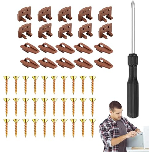 Set di guide per cassetti, facile installazione e riparazione, guide per cassettiere, armadi, comodini, cucine, camera da