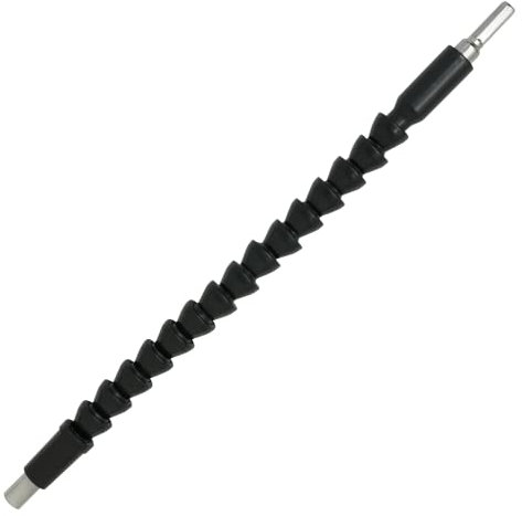 Dapetz ® 300mm (12) Flexible Power Bit Drill Extension, Bendable Drill Bit Extension, Flexible Rotating 1/4 Shaft Bits Electronics Drill Extension Bar