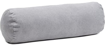 Gözze - Kissenrolle mit Reißverschluss, Darco, 60 x 20 cm - Silber