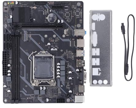 Carte Mère H311-DS4, Carte Mère D'ordinateur LGA 1151, pour la Série Core I9 I7 I5 I3 Pentium, 2 X DDR4, Carte Réseau Gigabit, Carte Mère PC pour Bureau à Domicile