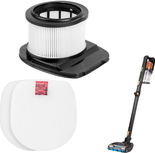 UTIZ Replacement Filters Parts for Shark Cordless Stick Vacuum Cleaner IZ201UK, IZ201UKT, IZ201UKTSB, IZ251UK, IZ251UKT: Washable, Reusable Filters Set (IZ201UK Filters Set)