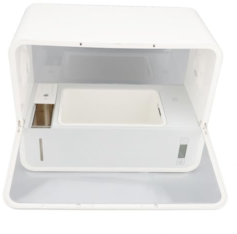 Tnfeeon Pilzzuchtzelt, Intelligentes, Erdloses, Transparentes Sichtfeld, Automatische LED-Beleuchtung, Stillluft, Pilzbox für Sporen, Gartenbaubedarf