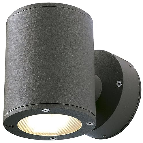 SLV SITRA WALL UP-DOWN Wand- leuchte, anthrazit, 2xGX53, max. 2x9W, IP44