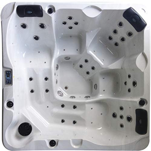 Perfect-spa - Nuova vasca idromassaggio Daytona Beach, per esterni, per 5 persone, 54 augelli, luci LED