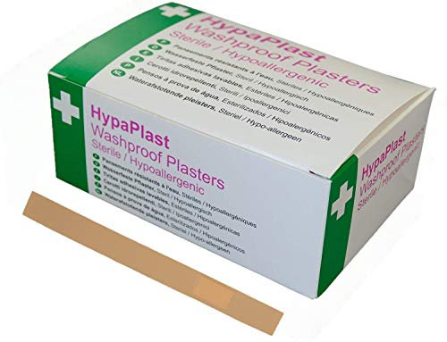 Safety First Aid Group, HypaPlast Pink Washproof Plasters, Finger Extension (Pack of 40)