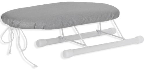 Mini asse da stiro, asse da stiro pieghevole da tavolo con fodera in cotone per stanza artigianale, famiglia, dormitorio, 26 x 11 cm(#2)