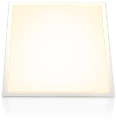 Xtend EcoLight LED Panel 62x62 Warmweiß 3000K 40W 3400lm Rasterleuchte flimmerfrei Slim Alu Deckenleuchte Netzteil PLe2.2