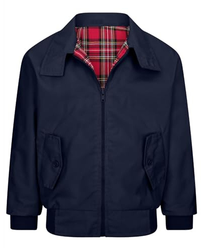 WALKER AND HAWKES - Kids' Classic Harrington Jacket - Navy - 26