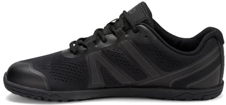 Xero Shoes HFS II Running Shoes for Men Zero Drop Footwear, Lightweight Sneakers, Barefoot Feel Men's Shoes Black/Asphalt, Size 11 UK