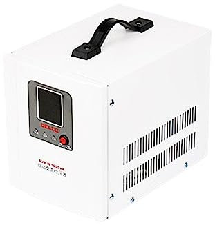 GZHMMAN Stabilizzatore DiTensione Voltage Stabilizer per Uso Domestico Protezione da 220V Stabilizzatore di Tensione CA Automatico Stabilizzatore DiTensione CA Monofase Scorrevole,1000VA
